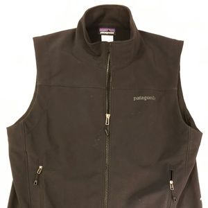 Black Patagonia Soft-Shell Vest